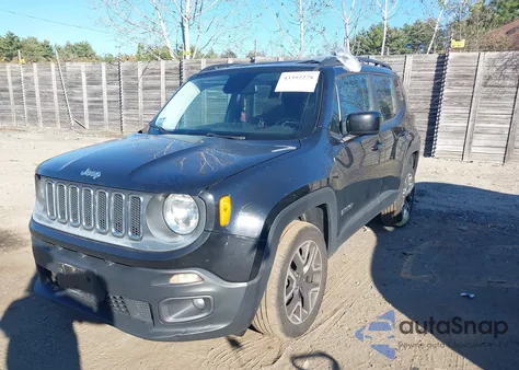 2016 Jeep Renegade Latitude из США, поврежденный, VIN ZACCJBBT1GPD27556